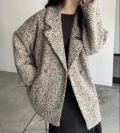 Spick and Span Wスライバーヘリンボーンミドルコート 36 - メルカリ