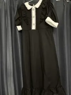 夢展望 DearMyLove キラキラビジューフリルアフタヌーンティーワンピース