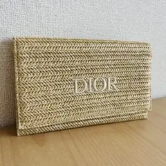 美品 Dior ストロークラッチバッグ ベージュ