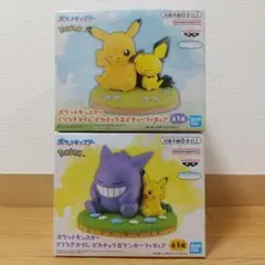 ポケットモンスター くつろぎタイム ピカチュウ&ピチュー ピカチュウ&ゲンガー