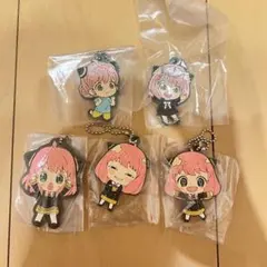 SPY×FAMILY スパイファミリー アーニャ ラバーストラップ 5個セット