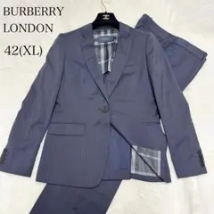 高級　BURBERRY LONDON パンツスーツ上下 42(XL) ストライプのサムネイル