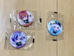 にじさんじ×くら寿司　缶バッチ3種