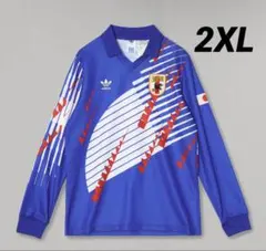 adidas サッカー日本代表ユニフォーム 1993 新品未使用 2XL ドーハ