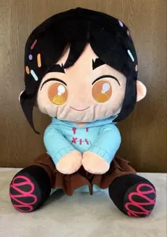 ディズニー シュガーラッシュ ヴァネロペ ぬいぐるみ うるりぃみぃ 約43㎝