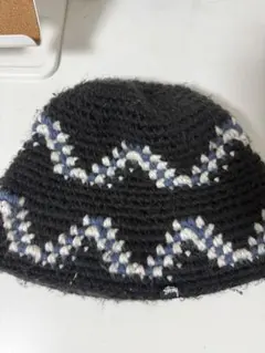 Stussy 波模様 ニット帽