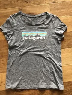 パタゴニア　キッズ　XL 150 グレー　美品　半袖　Tシャツ