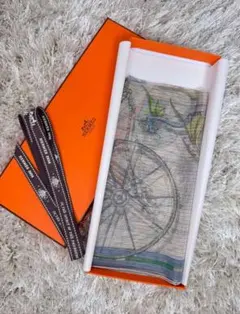 HERMES ETRIERS バンダナ 55 シルク 高島屋購入 正規品 - メルカリ