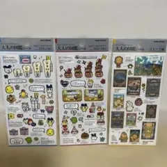 大人の図鑑シール　たまごっちプチプチ　おみせっち①② コジコジ　コミック編