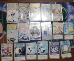 ホロカ　白上フブキ　デッキパーツ　17種　69枚