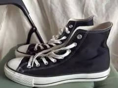 28cmCONVERSE オールスターハイ ブラック MADE IN JAPAN