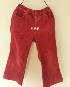 e.a.B バーガンディ フレアパンツ