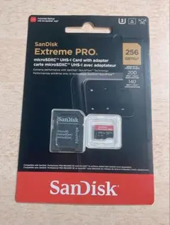 SanDisk Extreme PRO 256GB microSDカード