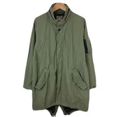 NANO universe（ナノユニバース）men's モッズコート　M カーキ