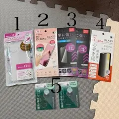 iPhone13 13Pro フィルム　カメラレンズ　アクスタiPhoneケース