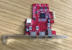 玄人志向　IEEE1394 PCIEカード Ti社製 XIO2213搭載