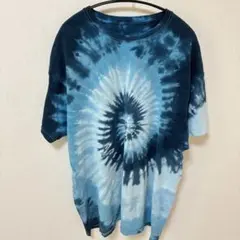 ポロラルフローレン タイダイ 半袖 Tシャツ ネイビー 希少 一点物 