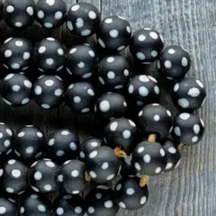 *Skunk Venetian beads