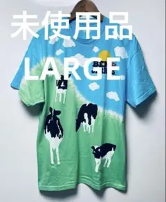⭐️未使用品BEN＆JERRY’S OVER PATTERN S/S TEE☆