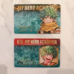 僕のヒーローアカデミア 緑谷出久 バースデイコレクションカード 2点