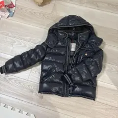 MONCLER ダウンジャケット フード付き ネイビー