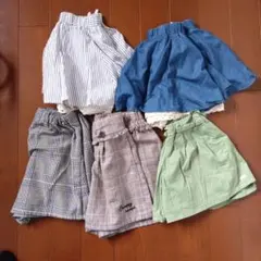 130〜140サイズ スカートセット 5点