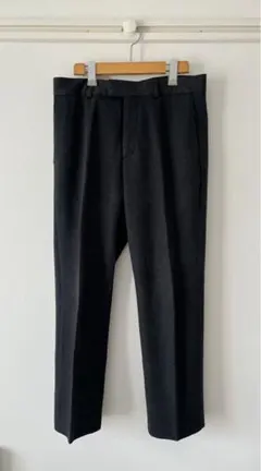 未使用に近い❢ルイヴィトン　パンツ　LOUISVUITTON　ブラック　WOOL LOUIS VUITTON ルイヴィトン スラックスロングパンツ メンズ44
