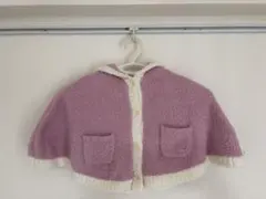 kate spade ベビー　ポンチョ　ピンク 70-90