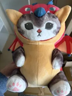 mofusandモフサンド モンハンコラボ リオレウス！タグ付ぬいぐるみ！未使用