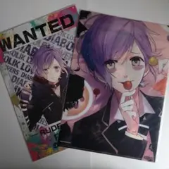 DIABOLIK LOVERS 逆巻カナト クリアファイル A4ポスター