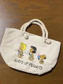 日焼けスヌーピー サーフバッグ　トートバッグ