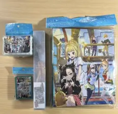 トレーナーズサロン　ファイル　デッキケース　スリーブ　プレイマット　4点セット