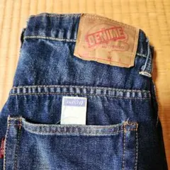 DENIME ブーツカット デニム ジーンズ　赤ミミ　30　ジップフライのサムネイル