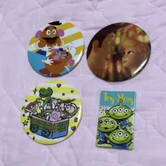 トイストーリー 缶バッジ