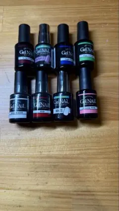 セリア　ジェルネイル 8本セット