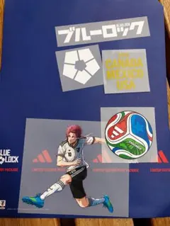 ブルーロック adidas ゼビオ 日本代表 2026 シール 糸師 冴 - メルカリ
