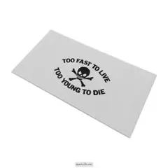 自作アナーキーシャツ・パンク衣装用パッチ【TOO FAST TO LIVE..】