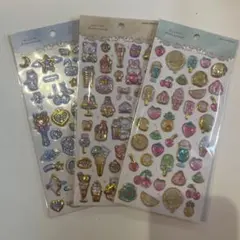 【国内正規品】エクランウルーシール　３枚セット　エンジェル　ヤミー　フルーツ