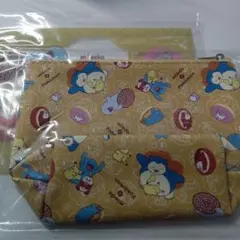 ポケモン 小型ポーチ イエローとジッパーバック