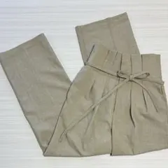 eaphi belt ribbon layered pants - メルカリ