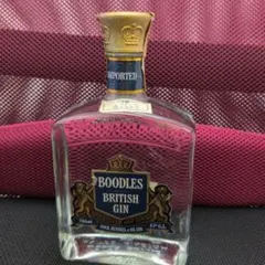 BOODLES BRITISH GIN 旧ボトル - メルカリ