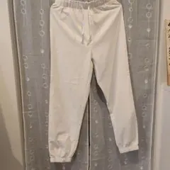 SHEIN Teen 13Y ホワイト ジョガーパンツ