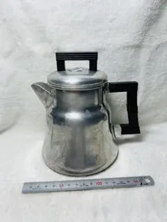美品ビンテージ品アメリカ製ウェアーエバー社コーヒーポット#3008パーコレーター VINTAGE WEAR-EVER<BR>3004 パーコレーター<BR>PERCOLATOR