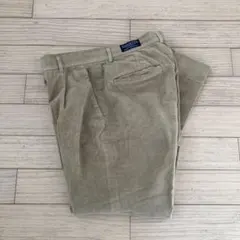 BEAUTY &YOUTH EAGLE ベージュ コーデュロイ スラックス