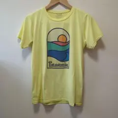Patagonia キャプリーンクールデイリー　イエロー Tシャツ S