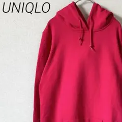 UNIQLO パーカー フーディー ポケット付き シンプル 大きめ ゆったり