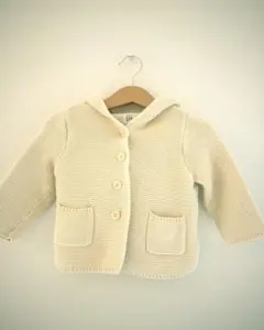 baby GAP フード付きアウター アイボリー