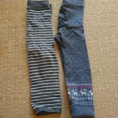 【無印良品】レギンス 90～100㎝ ２点セット