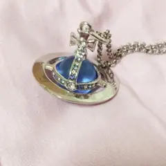 Vivienne Westwood スモールオーブネックレス 水色 ブルー