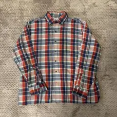 90’S 「Arrow Sport」チェック柄 シャツ ボックスシルエット XL
